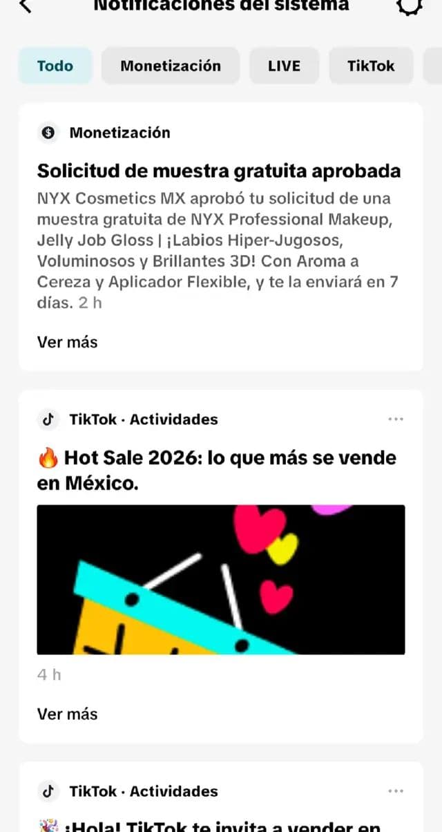 #nyxcosmetics #tiktokshop #muestrasgratis #contenido