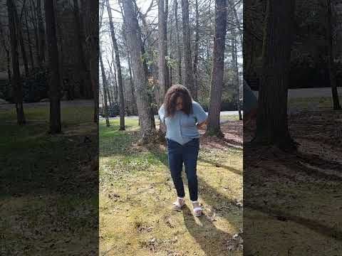 Easy way to style an oversized top! It's one of my go-to ways to style a shirt that's too thick to
