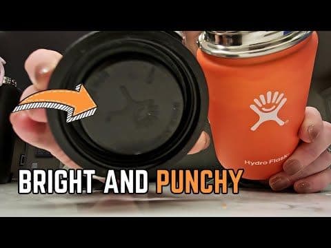 Review- Hydro Flask 12 oz Wide Mouth in Orange: Perfect for On-the-Go Hydration