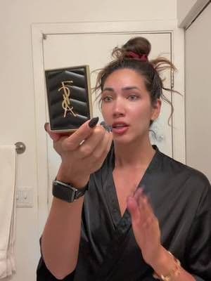 YSL Beauty does it again Summer Nights ☀️🖤 @YSL Beauty #yslbeauty #coutureminiclutch #giftedbyyslbeauty #lashclashwaterproof #pleasepleaseplease #makeuptransition
