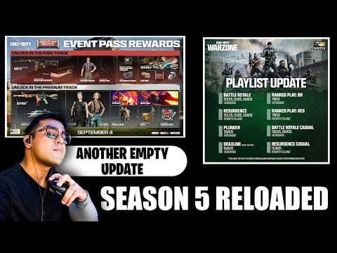 Black Ops 6 Tournament + Warzone Season 5