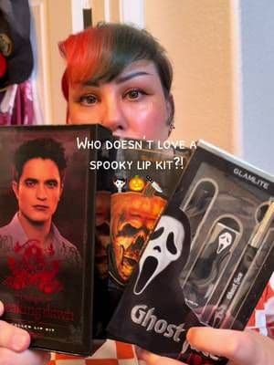 @Glamlite @Glamlite Cosmetics #glamlite #lipkit #lipstick #lipgloss #lipliner #lipkits #teamedward #twilight #ghostface #halloween #michaelmyers #horrormakeup #ttshop #tiktokshopping #tiktokshopfinds #edwardcullen #tiktokshopbacktoschool #tiktokshopsummersale #tiktokshopsummerturnup #dealsforyoudays #ttsthunderbolt #backtoschoolshopping #makeup #beauty #beautytok #beautybestie