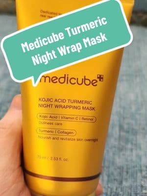 Seriously love Medicube!! #Medicube #medicubetiktokshop #tiktokshop #nightwrappingmask #nightwrappingmask #skincare