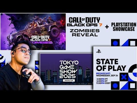 Black Ops 7 ZOMBIES REVEAL + PlayStation State of Play + Tokyo Game Show 2025 |