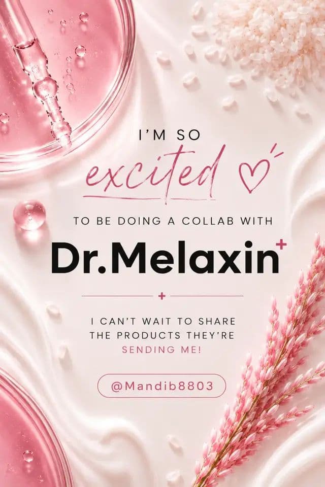 So excited to be doing a collab with Doctor Malaxin! 👩⚕️😍 At almost 40 my eyes and skin have definitely seen the years! They’re sending me a box full of different skincare products and I can’t wait to try everything and share it with you guys!🧴🌸 #drmelaxin 👨⚕️ #skincare🧴 🧴 #collab 🌈 #productreviews ⭐ #mandib8803💕