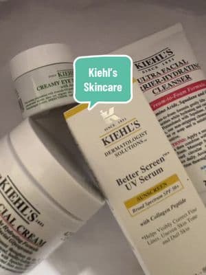 My skincare routine just got blessed with some of my favorite Kiehl’s products! #kiehls #giftedbykiehls