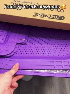 #carparts #car #cars #carsoftiktok #floormat #floorsmats #purple #tiktokmademebuyit #carmat
