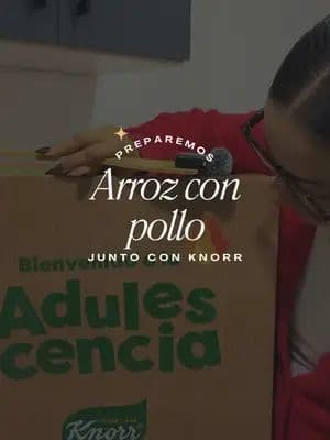 Hice arroz con pollo y en serio me transporté a la cocina de mi tía. 🥹🥹 Nunca pensé que algo tan simple me iba a hacer sentir tan adulta (y tan chiquita al mismo tiempo). Bienvenidos a mi adulescencia 🫕✨ #AdulescenciaKnorr #Knorr #CookingChallenge #Publicidad