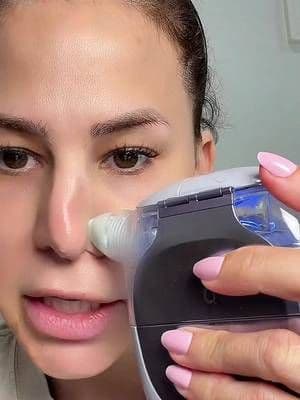 Quite literally a vacuum for your face. Has a heating and cooling guasha attachment and it’s also self cleaning #facial #hydrofacial #blackhead #acne #tiktokshopcreatorpicks @Shark Beauty