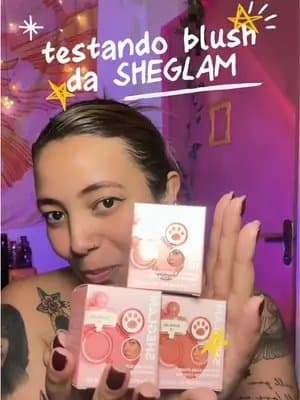 Testando blush da SHEGLAM β¨π Burninβ Up - 491975570 Love Cake - 491934223 Hush Hush - 491975574 @sheglam #SHEGLAMBlush #SHEGLAMBlushStamp #sheglam #ad