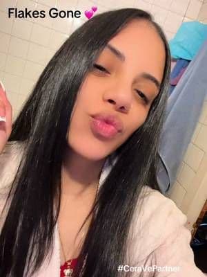 #CeraVePartner Scalp check: flakes gone 💙 #LOrealistar #GiftedByCeraVeHaircare @CeraVe