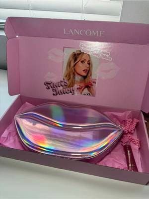 Thank you so much 💖 @Lancôme @ParisHilton #giftedbylancome #parishilton #lancomemakeup #prunboxing #latinacontentcreator #y2k #juicytubes