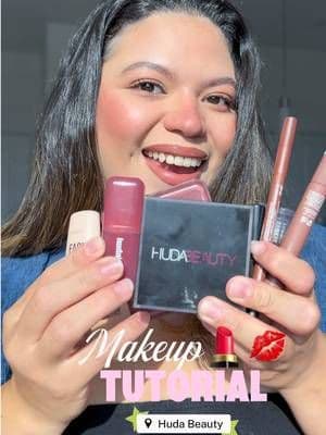 Makeup tutorial con mis FAVS de @Huda Beauty recuerda que tienes un 20% de descuento usando mi código en mi link en BIO🔗💄💋 #AD #hudabeauties #hudabeauty #makeup #makeuptutorial