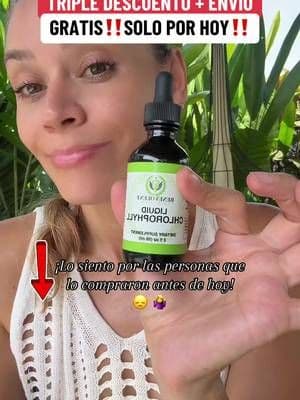 Los descuentos están descontrolados aprovecha por que se acaba #fallfestival #TikTokShopFallDealsForYou #tiktokshopcybermonday #tiktokshopblackfriday #chlorophyll Disclaimer: El precio mostrado es el vigente al momento de la grabación y puede cambiar. Las promociones pueden tener restricciones o disponibilidad limitada.
