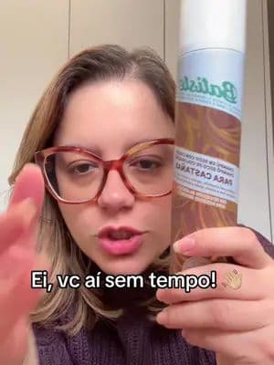 Shampoo a seco sem resíduo branco, é isso que a @Batiste Brasil faz pela gente! 🫶🏼 #shampooaseco #dryshampoo #tiktokshopbr66