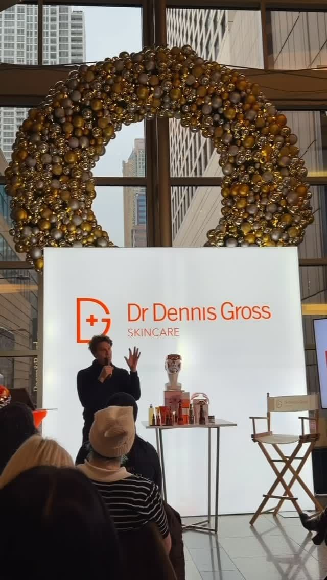 #advertising Got invited to check out the @drdennisgross masterclass on all things skin 🫧 got a consult from @drdennisg
