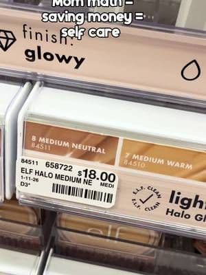 Mom math is saving money and calling it self care 💁♀️ and honestly… I stand by it #momlife #mommath #tiktokshop #beautyfinds #elfcosmetics
