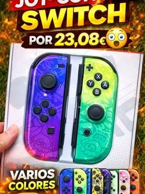 🎮 TÍTULO Joy-Con para Nintendo Switch por 23,08 € 🤯 📄 DESCRIPCIÓN Nuevo Joy-Con inalámbrico compatible con Nintendo Switch. Conexión Bluetooth, función Turbo y control preciso. Ligero, cómodo y perfecto para jugar en cualquier lugar. Disponible en varios colores. Por 23,08 €, es un chollo 🔥 👉 Lo tienes en el carrito 🛒 #NintendoSwitch #JoyCon #Gaming #Chollos #TikTokShop
