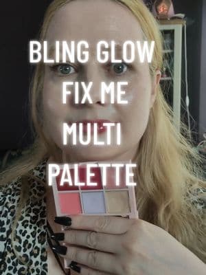 Trying on the Bling Glow Fix Me Multi Palette, available on @YesStyle This is fantastic for covering up redness and creating a dewy Glowy natural look. I was worried the concealer would be a bit yellow on me but it's actually a really good shade for my skin. The blush is a beautiful delicate apricot and the inclusion of two matte lips and one glossy lip is fantastic. I haven't figured out the purple cream yet! Consists of concealer, primer, blusher and lip balm, this makeup palette helps with creating a face of makeup. Conceal balm covers all blemishes without caking. Light purple primer blurs rough skin surface and controls oil production to create a soft and smooth finish. Apricot blusher provides a lively and natural color on cheeks. Contains three shades of lip balm - transparent, warm pink and soft chili. you can use code BGOOD2U at checkout to save extra % off #yesstyle #irishcontentcreators #creamfacepalette #fixmepalette #blingglow