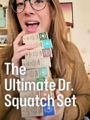 The Dr. Squatch 8-Pack is like your favorite smutty book series arranged all pretty on the shelf, only in your shower. @drsquatch #drsquatch #barsoap #mensgrooming#tiktokshopblackfriday #tiktokshopcybermonday #tiktokshopholidaydeals #giftguide #blackfridaydeals #christmas2024 #giftsforhim