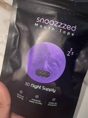 Sometimes the smallest changes make the biggest difference. 😴 #SleepRoutine #BetterSleep #MouthTape #WellnessJourney #TikTokShopFinds