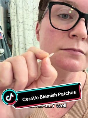 @CeraVe Blemish Patches are exclusive to the TikTok Shop for a limited time! I wore them out in public and no one suspected a thing! #blemishpatches #tiktokshopsummerturnup #skincare