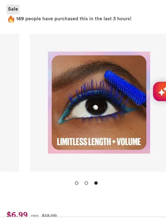 I just added the Maybelline Lash Sensational Sky High Mascara to my cart, and I am NOT calm about it. 😭💙 It's on SALE at Ulta right now, and with 11,839 reviews and a 4.5 star rating, the people have SPOKEN, sis. Oh, and 169 people bought it in the last 3 hours. 🔥 The girlies are NOT playing! I'm not saying buy it, I'm just saying your eyes deserve to reach new heights, and this little blue tube is giving ALL the way up. 👀 Shop here → https://mavely.app.link/cxNA8U4ft2b This is an affiliate link — I may earn a small commission at no extra cost to you. I only share things I genuinely love! 💋 Sale won't last forever, babe. Go get it! 💙 #LashSensational #SkyHighMascara #MaybellineMascara #UltaBeauty #LashGoals