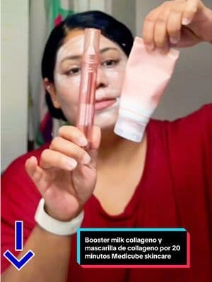 Antes de aplicar cualquier producto, la piel tiene que estar limpia.@medicube US Store #skincareroutine #skincare #beauty #medicube #collagenomedicube Así el rostro recibe mejor la rutina y el acabado se ve más bonito.Después aplico el Collagen Booster 1000 para que la piel se vea más jugosa y luminosa.Y encima uso esta mascarilla de colágeno por 20 minutos.Es un paso rápido para dejar la piel más hidratada, fresca y con apariencia más firme.Te lo dejo arriba de mi nombre.#medicub #medicubehydrogelglowmask #medicubegoldenglowset #glowingskincare💝✨ #skincareroutineglowingskin #medicubecollagenglow #makeuproutineglowyskin #glowboostermaskduo #glowrecipeskincarevault #rutinaskincaremedicube #skincarekitmusthave #collage #collageno #collagenmask #tiktokshopmemorialday