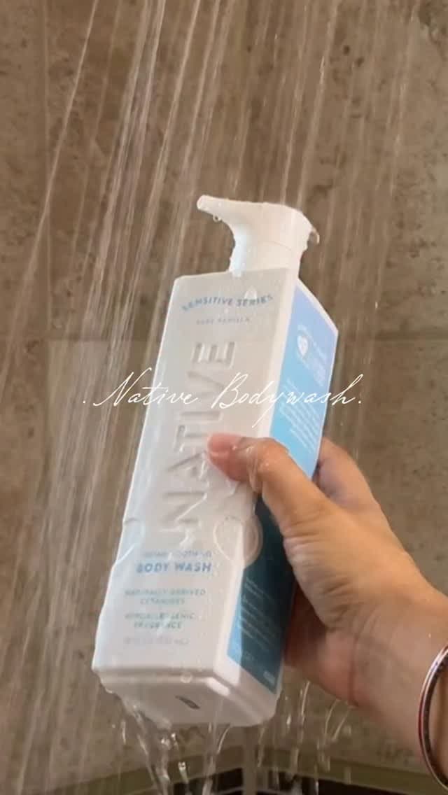 Adding this @native body wash to my routine! The scent stays all day and my skin feels so smooth 🤍 thank you @influenst