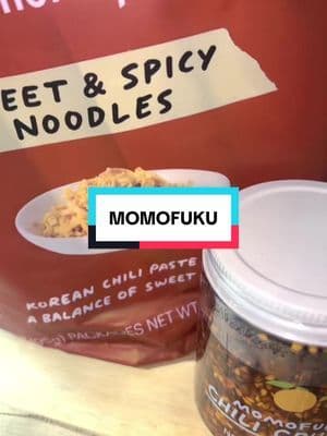 We love them. I love the chili oil. I will eat that with everything #MOMOSUKU #SweetAndSpicy #NOODLES #TikTokShopDeals #ChiliOil @Momofuku @momofuku goods