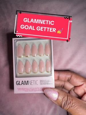 The perfect “quiet luxury” manicure 🤍✨@Glamnetic #glamneticgoalgetter #cleangirlaesthetic #pressonnails ##dfyd #tiktokshopcreatorpicks