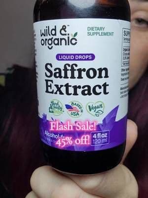 My brain needs help, and apparently, so does yours if you scrolled this far. 🤪 This Wild & Organic Saffron Drop deal is actually unhinged—45% OFF for a high-dose (88.5mg!), #Vegan #MoodSupport supplement. It’s the lowest price of the year, it’s a flash sale, and I can’t guarantee my sanity if you miss it. GO. GO. GO. #SaffronSupplement #tiktokshopblackfriday #FYP @Wild&Organic