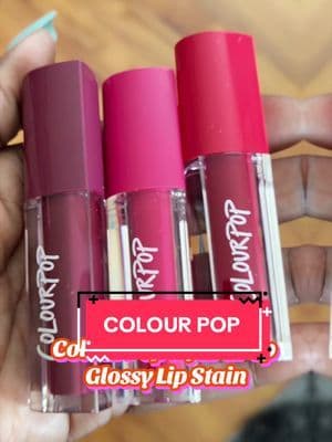 Gloss now, stain later 💋 these HydraPop shades are THAT girl. ✨🙋🏽♀️ @ColourPop Cosmetics #colourpopcosmetics #hydrapopglossylipstain #glossylips #longlastingmakeup #TikTokShopSpringGlowUp