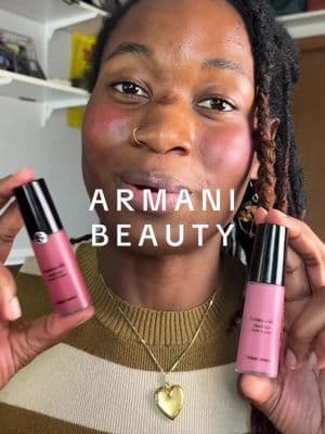 hey girliess, new blush alert! and i have been LOVING it 🥰 thank you sm @Armani beauty @sephora #GiftedbyArmani #ArmaniBeauties