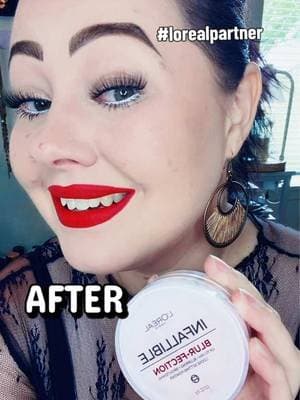 @L’Oréal Paris INFALLIBLE BLUR-FECTION Loose Setting Powder in full affect! 😱🤯😳 #lorealparispartner #drugstoremakeup #lorealparismakeup #giftedbylorealparis #affordablemakeup