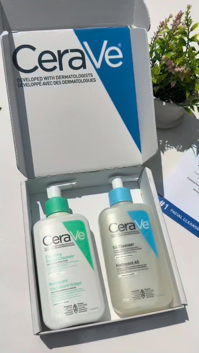 I’ve partnered with CeraVe💙
I used to think that “squeaky clean” meant my skin was extra clean, but I’ve learned that