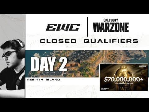 EWC 2025 APAC Closed Qualifiers Day 2 | Esports World Cup 2025 Riyadh | Warzone