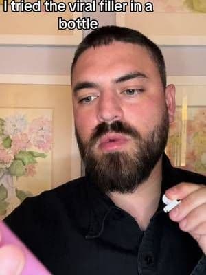 I tried the viral filler in a bottle #tiktokshop #medicube#fillerinabottle#beauty#gayguys