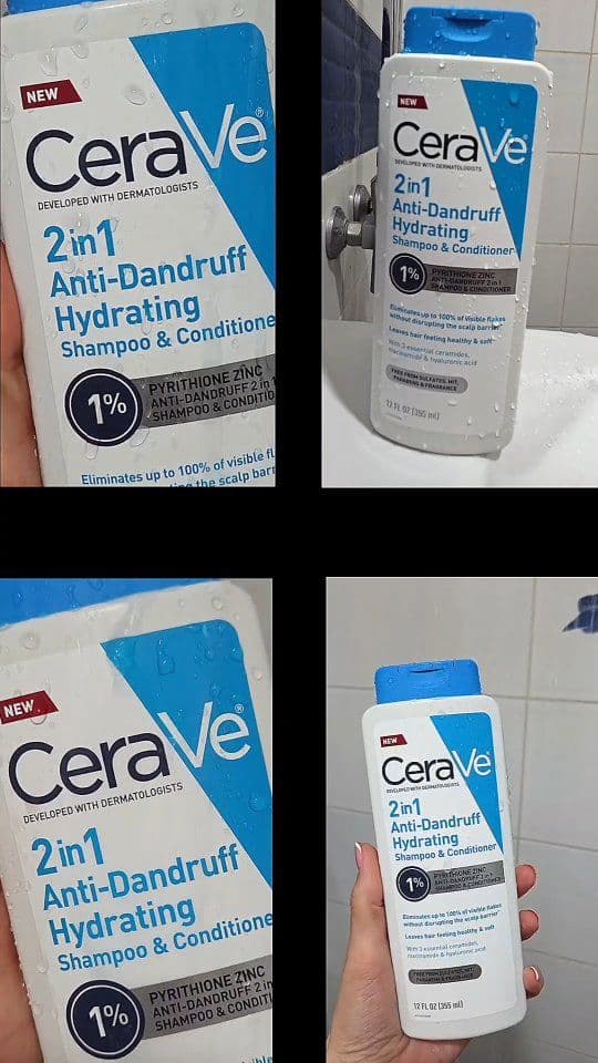 #CeraVePartner
I’m so excited to share my honest experience with the CeraVe 2-in-1 Anti-Dandruff Shampoo & Conditione