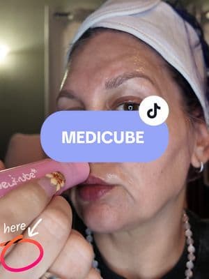 Medicube Pink Pdrn Stick with Volufiline #medicube #pdrn #volufiline #tiktokshopcreatorpicks #over40skincare