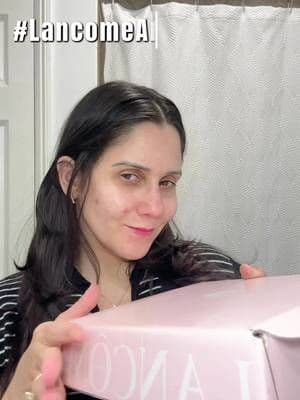 Gracias Lancome por este hermoso regalo 🎁 #giftedbylancome #LOrealistar #LancomeAmbassador #LancomeEssentials @Lancôme