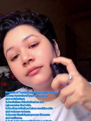 Revive your skin’s youth with the magic of Tosowoong Black Snail+ Essence!#TikTokCreatorSearchInsightsIncentive #tosowoong #fyp #skincare #tiktokshop