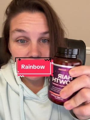 #hairgrowth #tiktokshopcreatorpicks #holidayhaul #rainbownutrients #newyearnewme