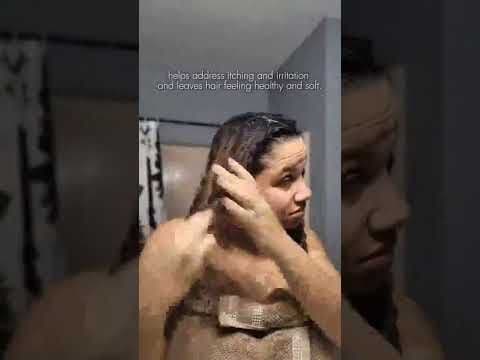 has a NEW Haircare line! The one I am obsessed with is their anti-dandruff hydration set!!! It not