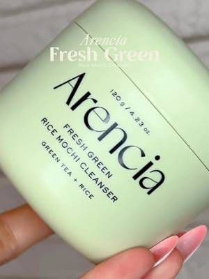 (Gifted🎁|unpaid ad)@Arencia Fresh Green Mochi Cleanser -5% discount code TT10GLOWTOK📌 on @YesStyle @YesStyleInfluence