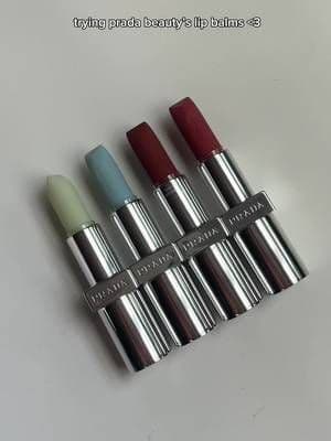 Prada Beauty slayed with these @pradabeauty @sephora #PRADABEAUTYBALM #GIFTEDBYPRADABEAUTY #lipbalm #lipcombo #CapCut