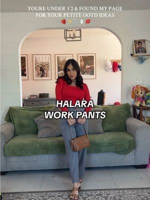 Iβm 5β0 & 120 lbs wearing Petite XS in the color silent storm and they fit perfect, finally pants for my short girlies! 100/10 recommend theyβre so comfortable, stretchy, and come in tall sizes also! π #tiktokshopholidayhaul #halarapants #petitegirl #shortgirlfashion
