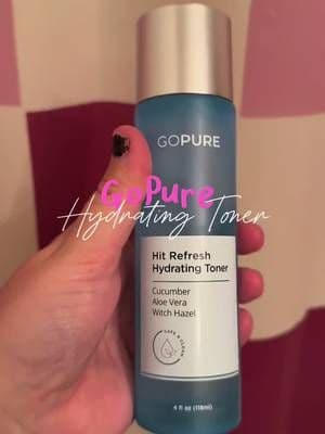 Dry skin needs more than a watery toner. 💙 I've been reaching for the @Gopure Hit Refresh Hydrating Toner because the thicker, gel-like texture feels incredibly refreshing while giving my skin an instant boost of hydration. Formulated with aloe vera, cucumber water, and witch hazel, it helps soothe the look of redness, support the skin barrier, and leave my complexion feeling soft, plump, and ready for the rest of my skincare routine. If you have dry or mature skin and love hydrating skincare that feels lightweight but nourishing, this one is worth adding to your routine. #gopure #tiktokshopsummersale #tiktokshopcreatorpicks #TikTokShopFinds #tiktokshopbacktoschool
