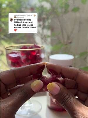 Replying to @Jasmine | Mom of 2 👦🏽👧🏽 if you’ve been feeling more tired lately… this might explain it 👀 NAD is a molecule your body naturally produces that’s found in your cells and plays a role in energy production as we get older, NAD levels can decline — which is why it’s been trending in wellness routines lately these NAD gummies from @Goli® Nutrition are what I added into mine 🤍 #superbrandday #golisuperbrandday ##bostwithgoli #tiktokshopcreatorpicks #wellnessroutine