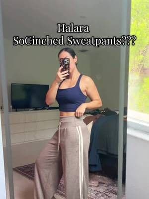 Halara has the cutest sweatpants!!! They are def for the tall girly but I’ll just be wearing them at home anyway 🥰 @Halara_official #sweatpantsoutfit #sweatpants #halaraeveryday #superbrandclub #viralontiktokshop #tiktokshopcreatorpicks #tiktokshoprestock #ttsfashionweek #ttsfashionfam